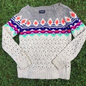 AE Fair isle Sweater